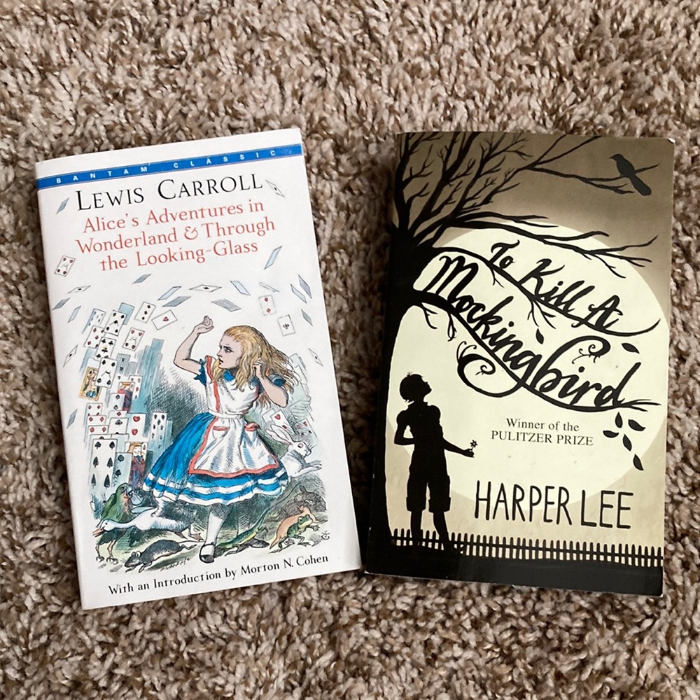Alice’s … in Wonderland & Through the Looking Glass/To Kill a Mockingbird